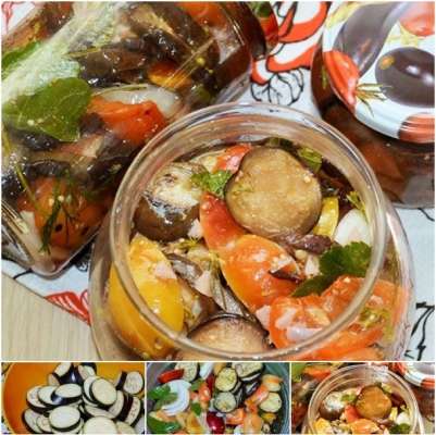 Овощи маринованные по-быстрому