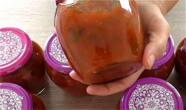 Томатный соус на зиму