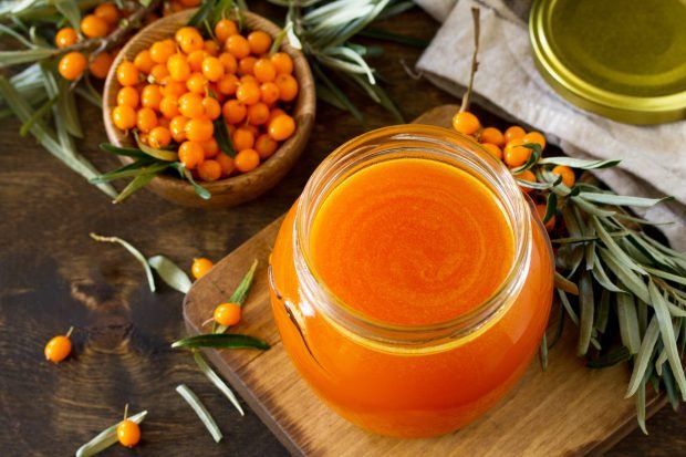 Облепиховый джем без косточек
